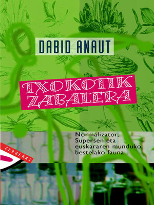 cover image of Txokotik zabalera